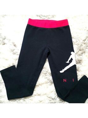 Jordan Girls Jumpman High Rise Leggings Size M